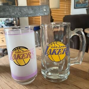 Los Angeles Lakers Glass and Mug Set